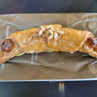 Sweet almond filling inside at Furter in Aarau