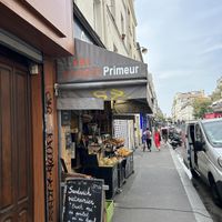 Vegan/vegetarian banh mi  at Au Jardin des Saveurs in Paris