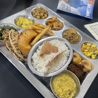 Vegan thali   at Balaji Dosai in Kandy
