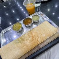 Masala Dosa and Mango Juicee  at Balaji Dosai in Kandy