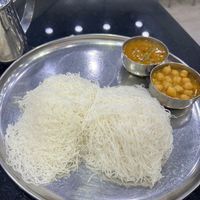 string hoppers  at Balaji Dosai in Kandy