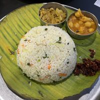 Fried Rice mit Cup of Curry   at Balaji Dosai in Kandy
