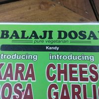 Balaji Dosai at Balaji Dosai in Kandy