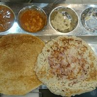 Onion Uthappam at Balaji Dosai in Kandy