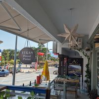 Outside tables at The Stardust in Mugla
