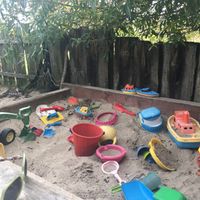 Children‘s play area  at Unverzichtbar - Kiosk in Spiekeroog