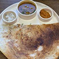 My sore Masala Dosa(Make sure no ghee added)  at Neha Snacks in Leh