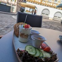 Vegan breakfast at Bäckerei Trölsch in Leonberg