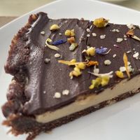 Vegan tart   at La Aldea Cafe Bar in Conil De La Frontera