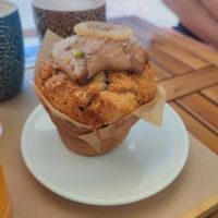 Muffin de plátano at La Aldea Cafe Bar in Conil De La Frontera