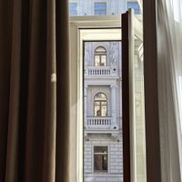 The street is not so noisy because of double windows   at Salvator Boutique Hotel in Prague