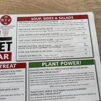 Sides menu  at Makars Mash Bar - Edinburgh in Edinburgh