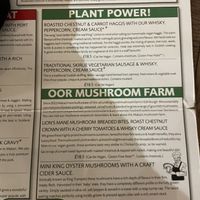 V options  at Makars Mash Bar - Edinburgh in Edinburgh