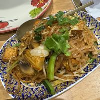 Pad Thai with tofu and vegetable   at Mango-T in Norwich