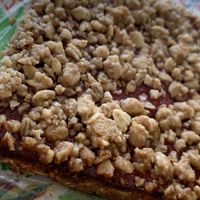Oat bar at Lunchbox Cafe in Ellensburg
