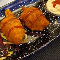 Lollipop chick'n at Padharo in Southampton