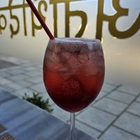 Strawberry & Pom Mocktail at Padharo in Southampton