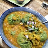 Vegan momo cha - delicious and nourishing at Momo Central Brunswick in Brunswick