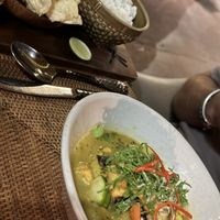 Veggie curry  at Jungle Fish Bali in Ubud