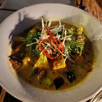 Tofu curry at Jungle Fish Bali in Ubud