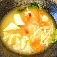 Tom yam soup we love it at Sushi Kitchen - Bukit Jalil in Kuala Lumpur