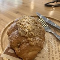 Peanut butter croissant   at Kia Ora Café in Koh Phangan