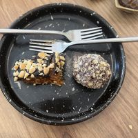 snickers bar and praline  at Kia Ora Café in Koh Phangan