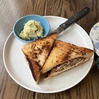 Katsu Sandwichh #Veganuary at Blossom & Root Kitchen in Danville