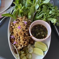 Lettuce cups entree  at Blossom & Root Kitchen in Danville