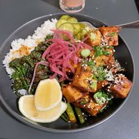 Tofu Bowl  at Blossom & Root Kitchen in Danville