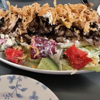 Mushroom Steak Salad  at Blossom & Root Kitchen in Danville