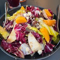 Gem and chicory sala at Blossom & Root Kitchen in Danville