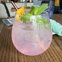Butterfly Bowl! A great drink for kids   at Blossom & Root Kitchen in Danville