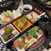   at Vegetable Sushi Saiki in Osaka