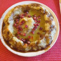 Eggplant with oil salad. at ZAKI Oriental in Cluj-napoca