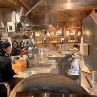 Kitchen in Gensoba  at Gensoba Shingari in Tokyo