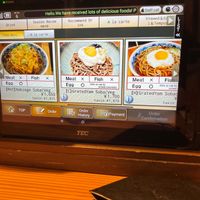 Vegetarian menu at Gensoba Shingari in Tokyo