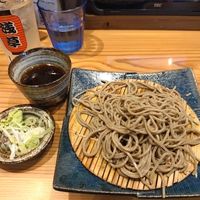Soba froides vegan at Gensoba Shingari in Tokyo
