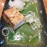 Tofu grillé at Gensoba Shingari in Tokyo