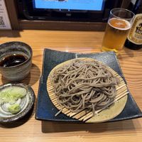 Cold Soba  at Gensoba Shingari in Tokyo