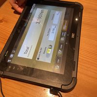 Price for 2 Soba no drinks...  at Gensoba Shingari in Tokyo