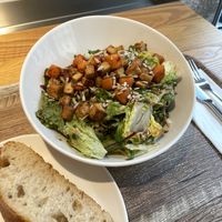 Tofu salad with sweet patato  at Paradiso  in Graz