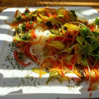 pad thai at Ayawasi Organico and Natural in La Serena