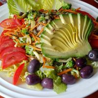 Ayawasi salad. Huge! (Could be for 2 people) at Ayawasi Organico and Natural in La Serena