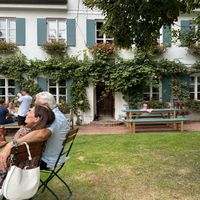 Garten mit Sitzplätze   at Weilachmühle  in Thalhausen