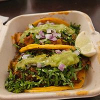 Tacos at El Compa Vegano in San Fernando