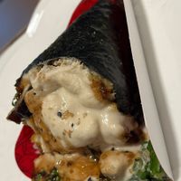temaki "skin" de beringela  at Não, Nem Peixe in Sao Paulo