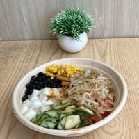 Bowl at BiBiBowl Asian Grill in Ithaca