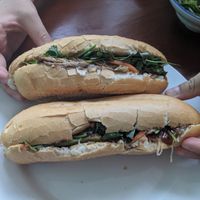 2nd and 3rd Banh Mi on the Menu  at Vegan Sattvik in Mui Ne