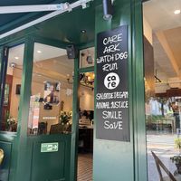 Run by an animal advocate non profit organization   at Salon de Vegan in Seoul